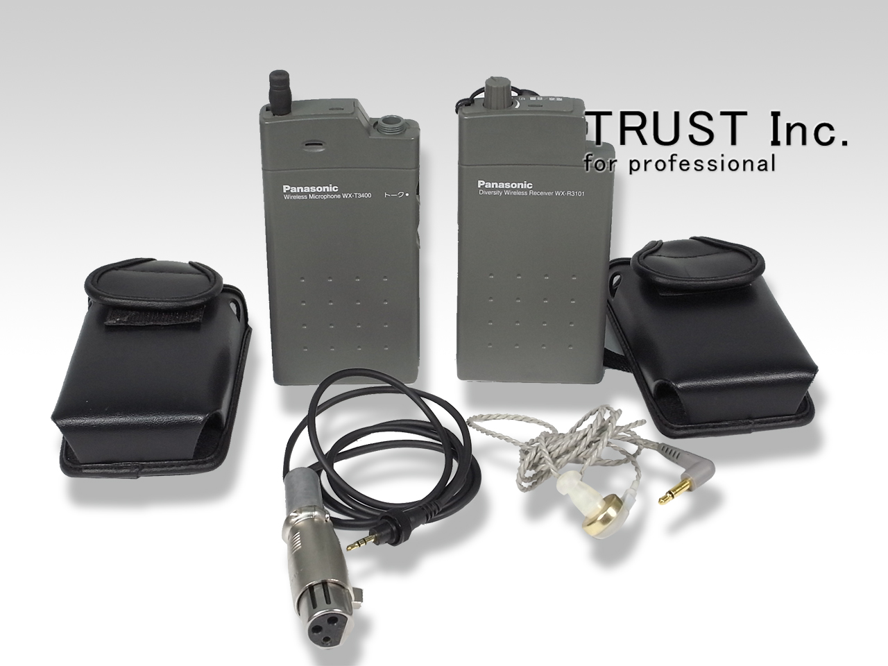 パナソニック　ワイヤレス送信機　受信機　マイク 800MHz帯ワイヤレスマイクシステム - マイクロホン・ワイヤレス