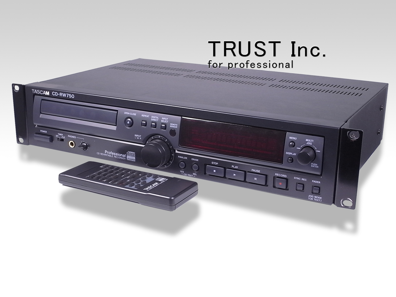 CD-RW750 / CD Recorder【中古放送用・業務用 映像機器・音響機器の店