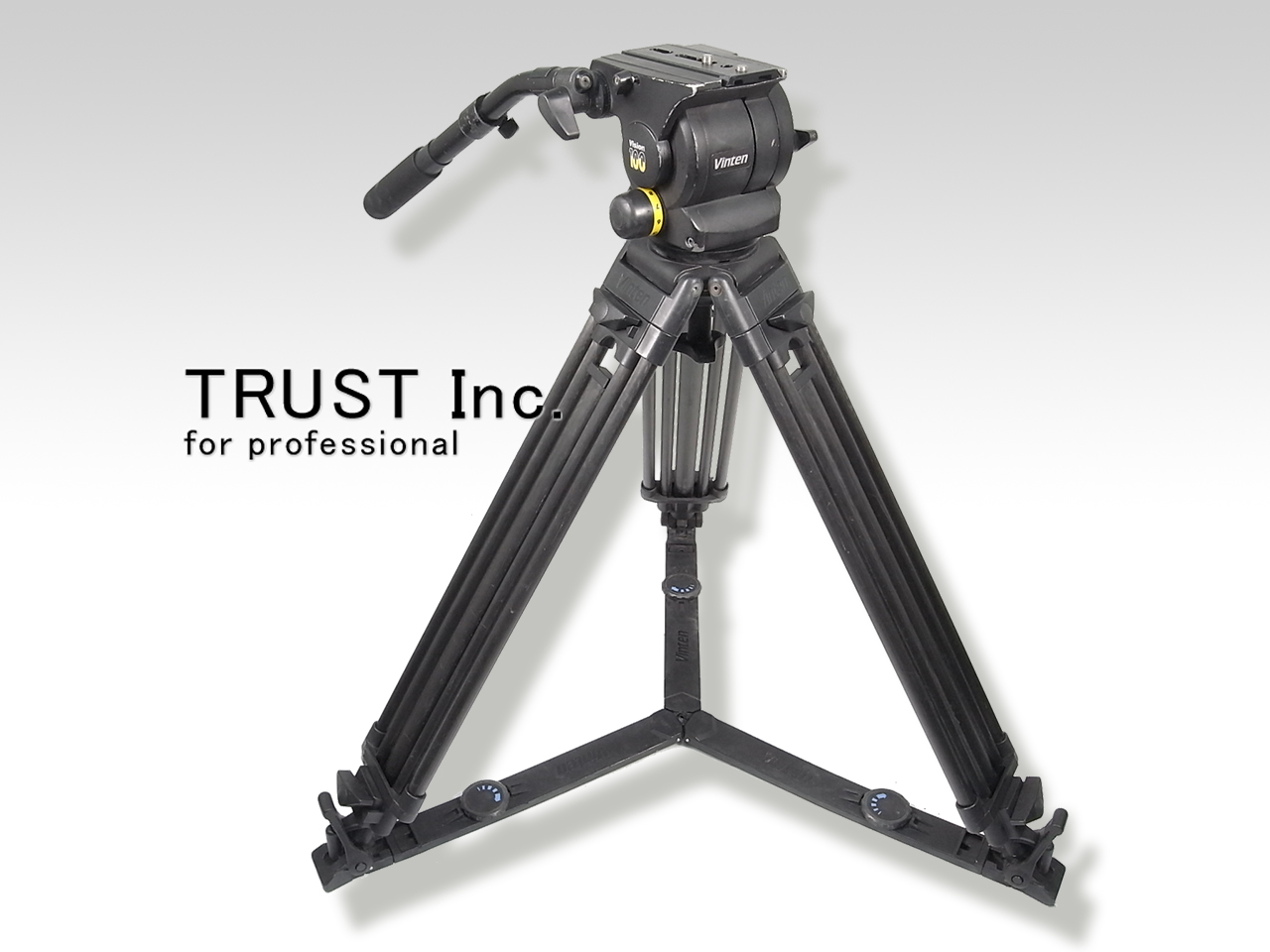 Vinten Vision 100 システム 放送業務用 三脚 kanfa720.com