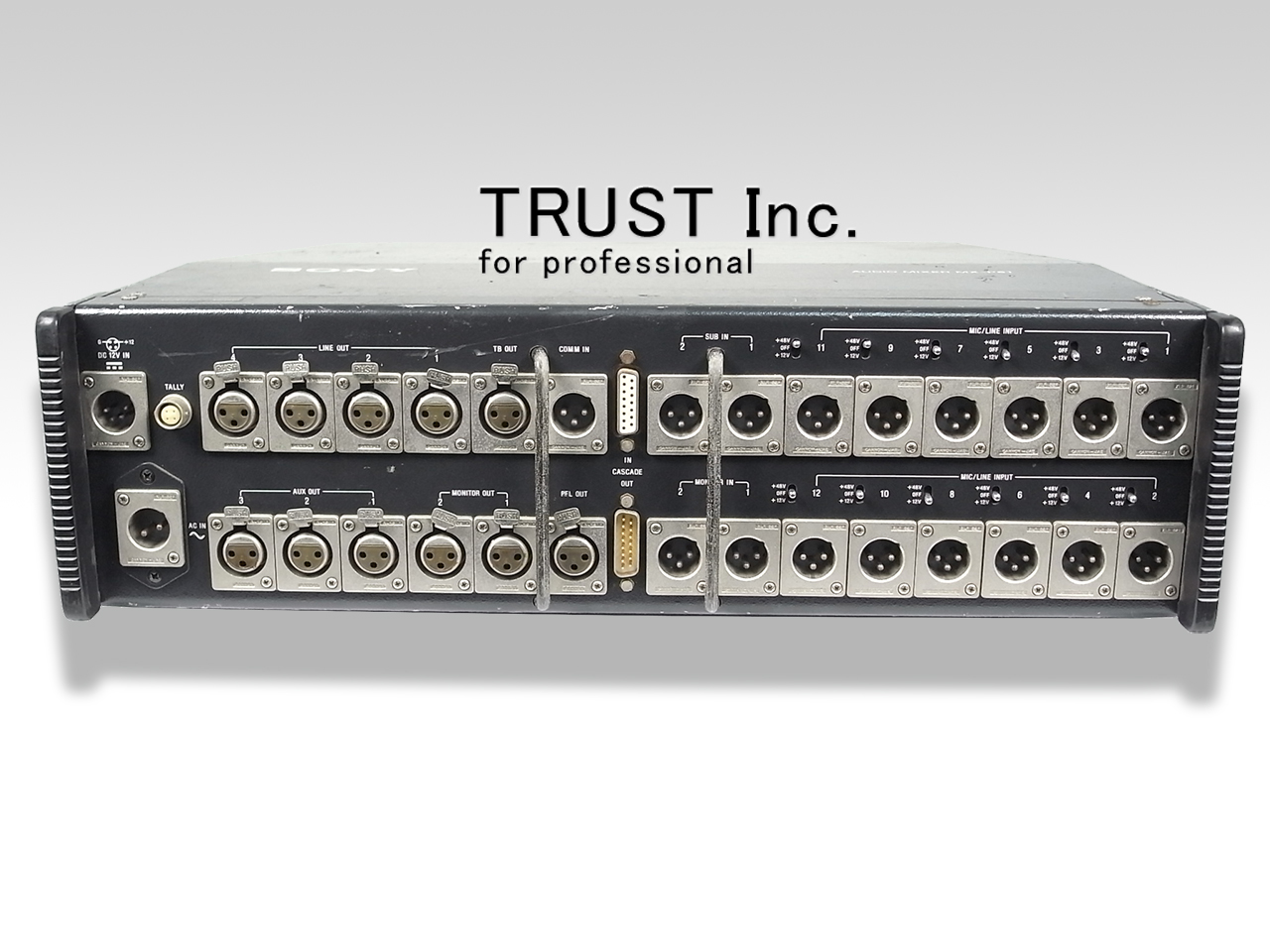 MX-P61 / 12Channel Audio Mixer【中古放送用・業務用 映像機器・音響