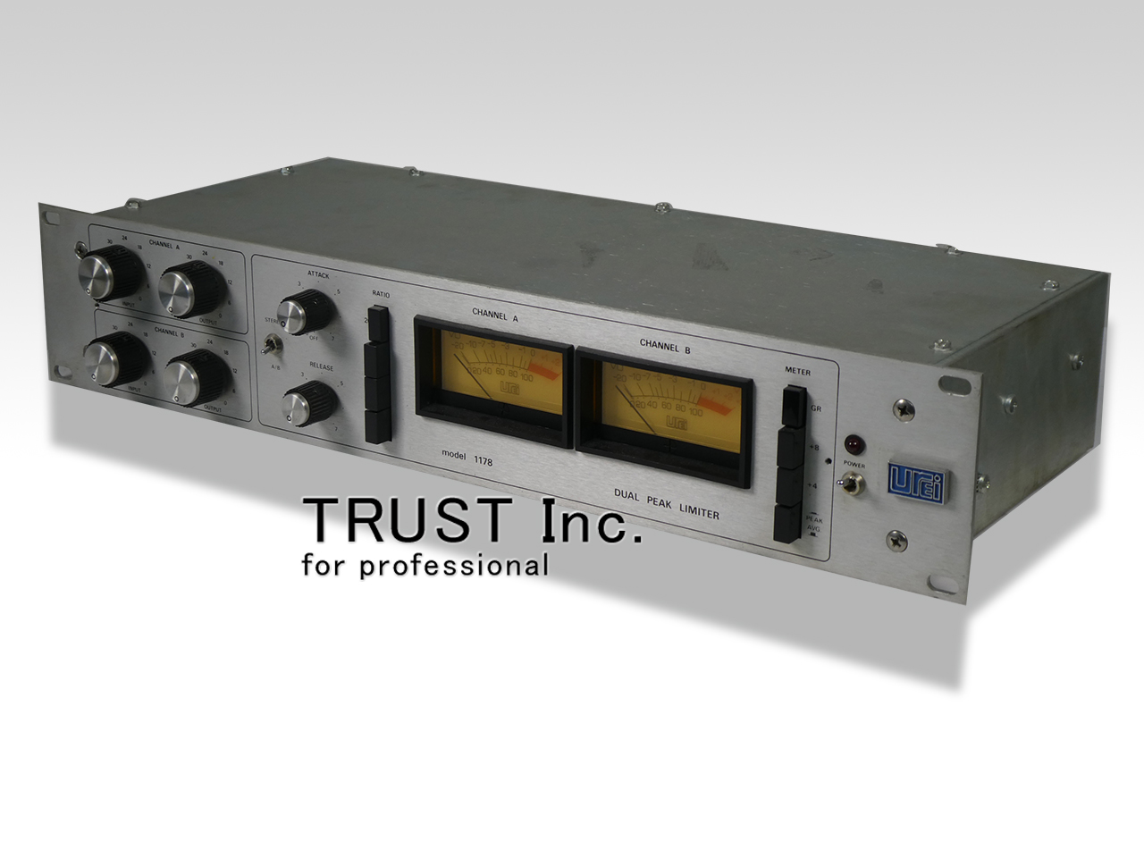 【貴重】UREI 1178 デュアルピークリミッター Model 1178 / Dual Peak Limiter【中古放送用・業務用 映像機器