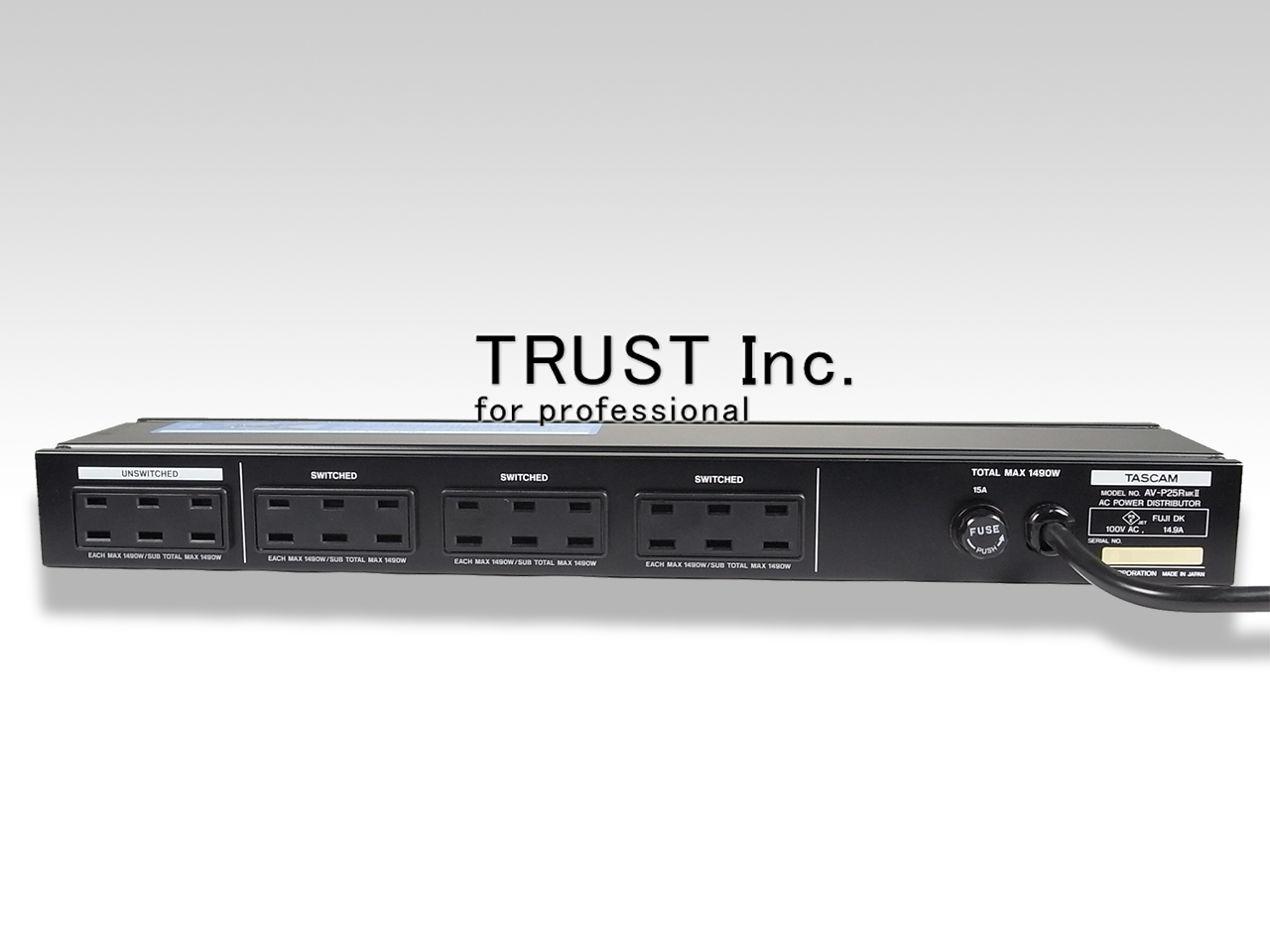 AV-P25RMKII / AC Power Distributor【中古放送用・業務用 映像機器