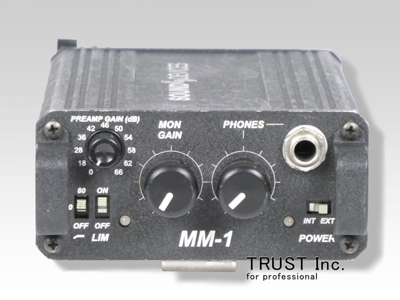 SHURE FP23 業務用 電池駆動ポータブルトランス入力マイクプリアンプ SHURE FP23 (SOUND DEVICES MP-1) マイクプリアンプ