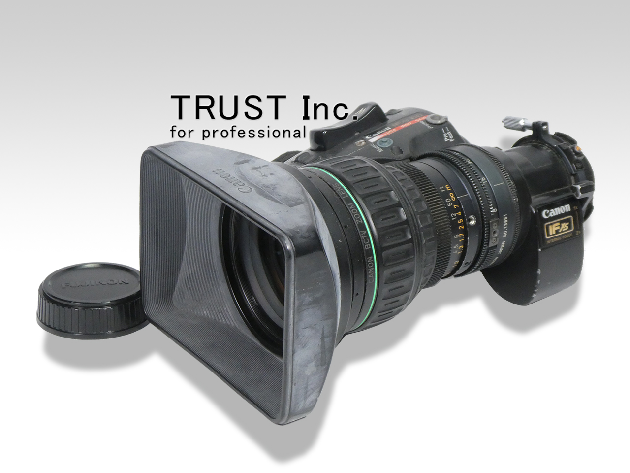 Canon 放送用レンズ 業務用レンズ J16a×8B4 WRSD 正常動作品 J16a×8B4 IRSD / 2/3 Camera Lens【中古放送用・業務用 映像機器