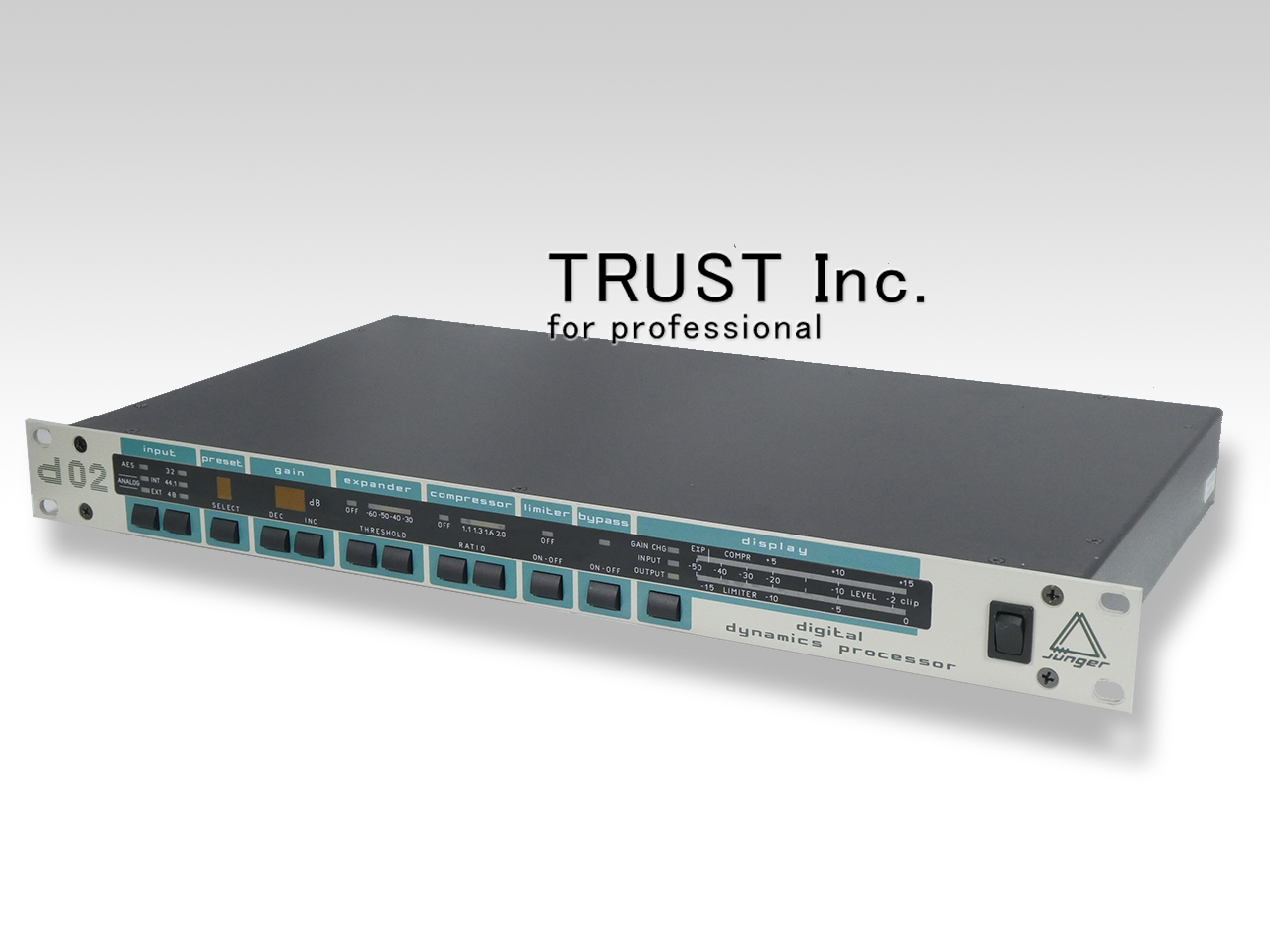 d02 / Digital Dynamics Processor/20bit A/D Converter【中古 d02 / Digital Dynamics Processor/20bit A/D Converter【中古