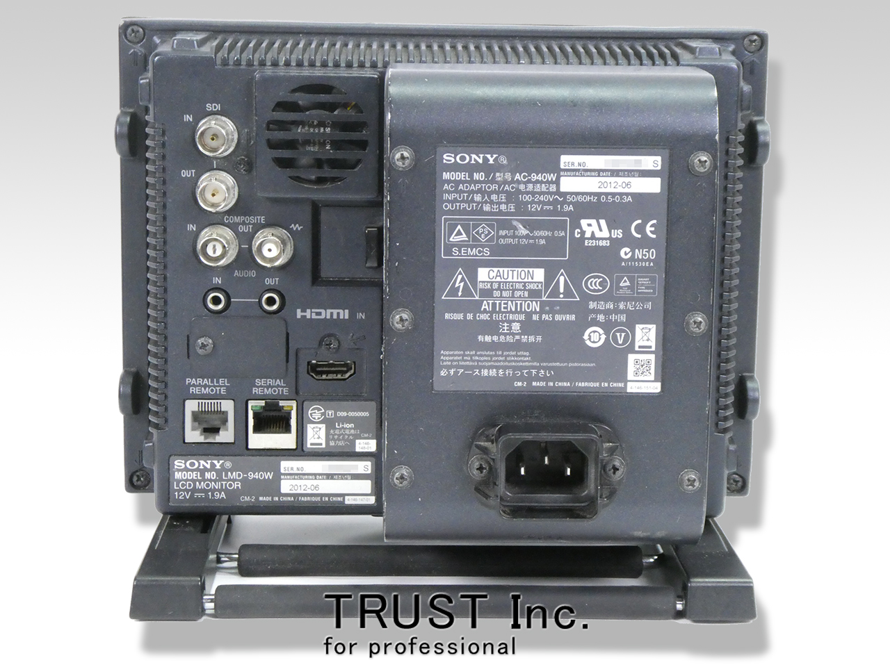 LMD-940W / 9inch LCD Monitor【中古放送用・業務用 映像機器・音響