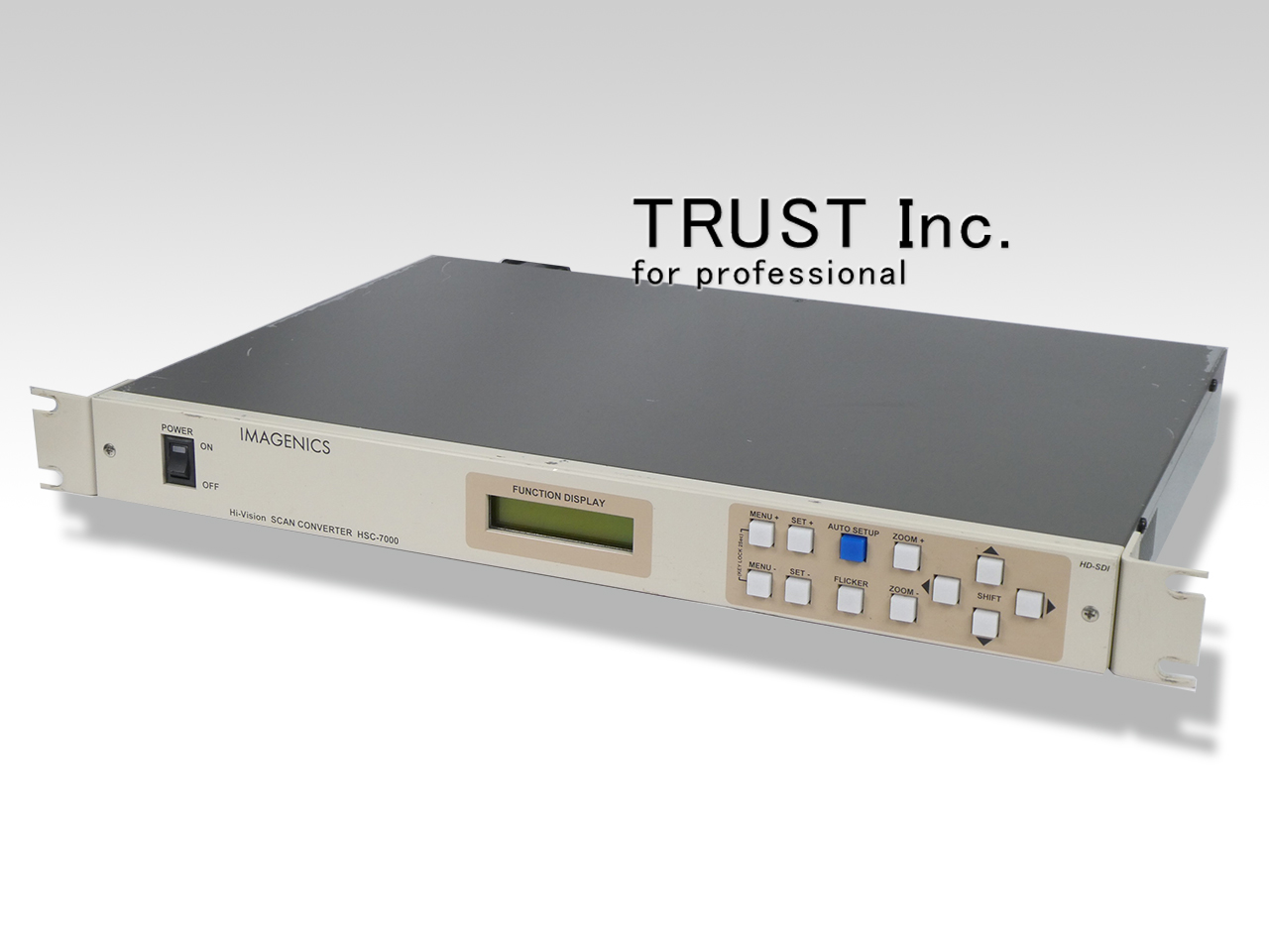 配信機器・PA機器・レコーディング機器 Imagenics Scan Converter HSC-7000 HSC-7000 / RGB Frame Synchronizer【中古放送用・業務用 映像