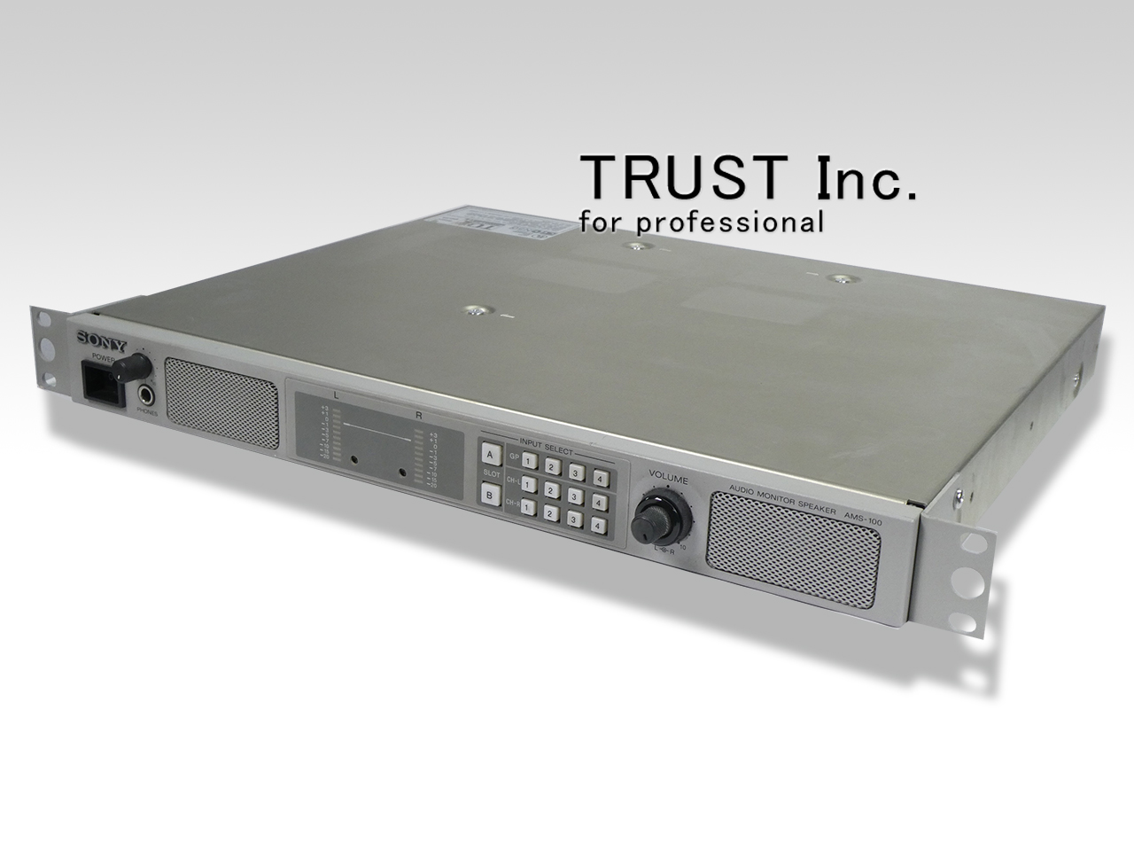 SONY AMS-100 モニタースピーカー ソニー ラックマウント スピーカー SONY AMS-100 BKAM-102 AES 2chスピーカー | VIVID Online Shop