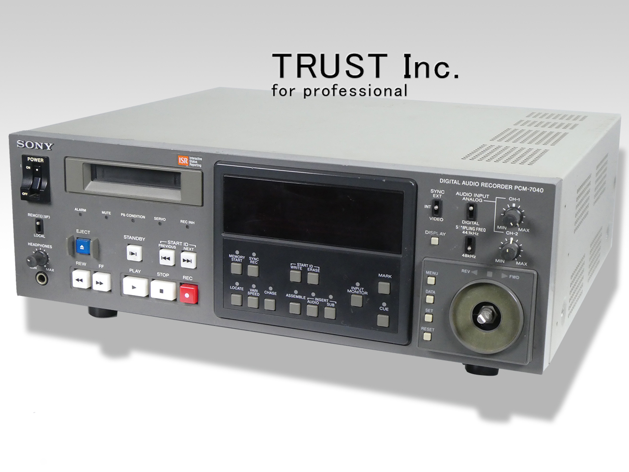 返品保証付き 完全動作品 ソニー PCM-7040 DAT レコーダー レア その他