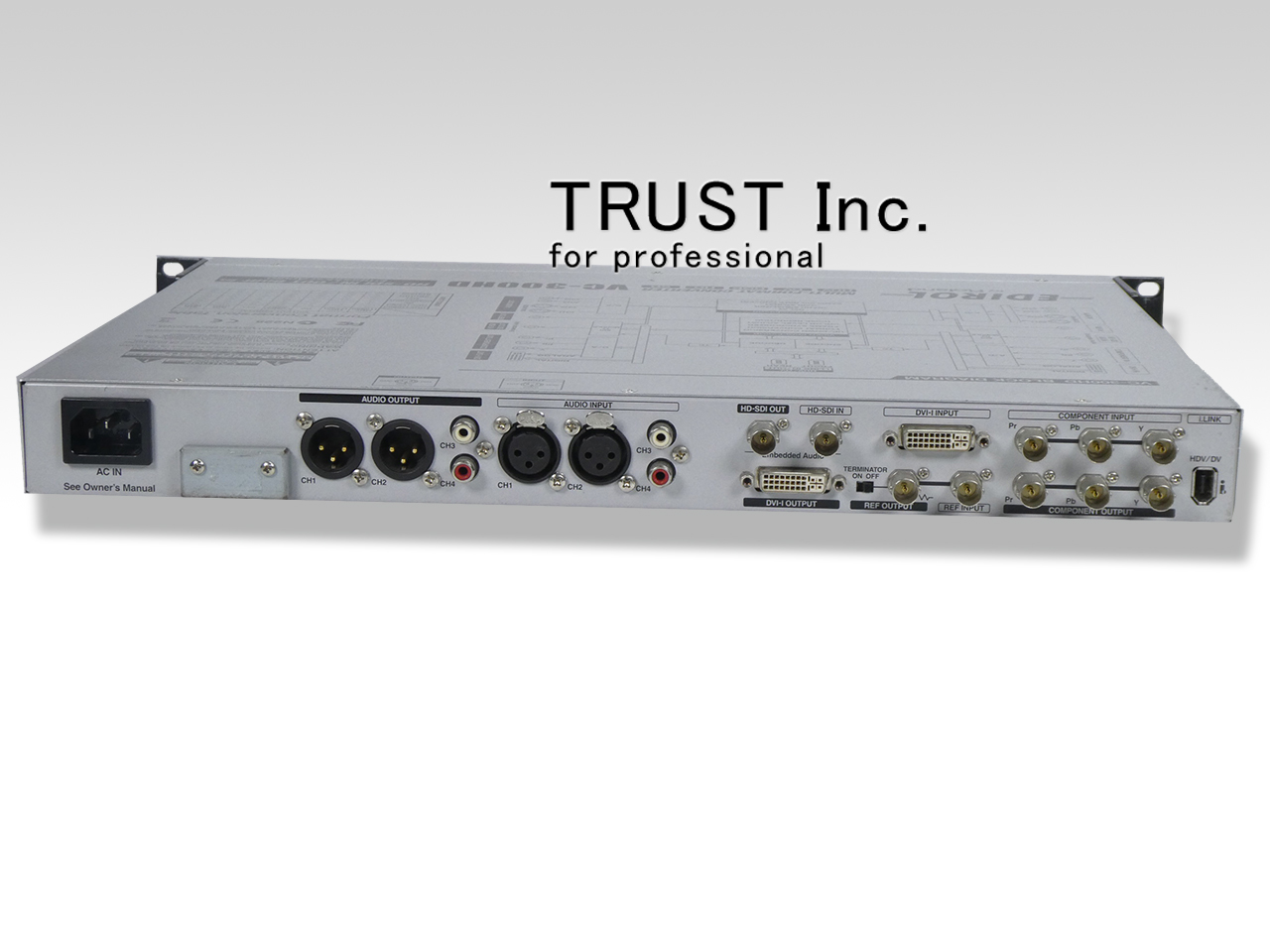 VC-300HD / MULTI-FORMAT CONVERTER【中古放送用・業務用 映像