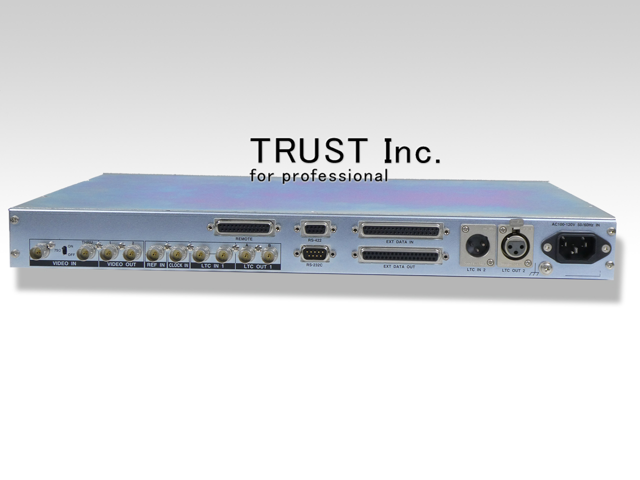 TIME CODE GENERATOR TRANSLATOR II タイムコードジェネレータ 通電確認のみ