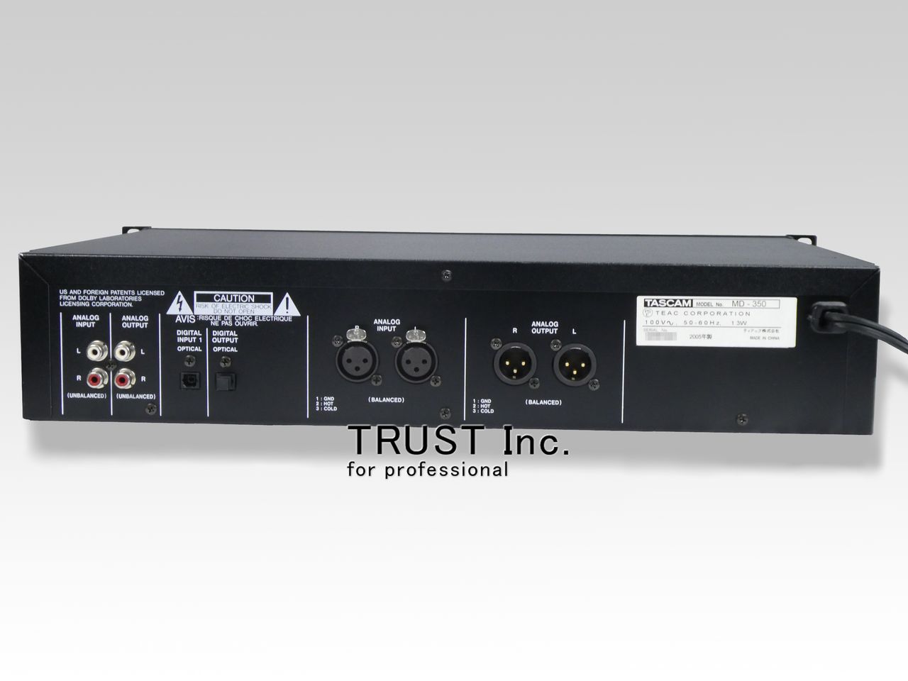 MD-350 / MD Recorder【中古放送用・業務用 映像機器・音響機器の店 