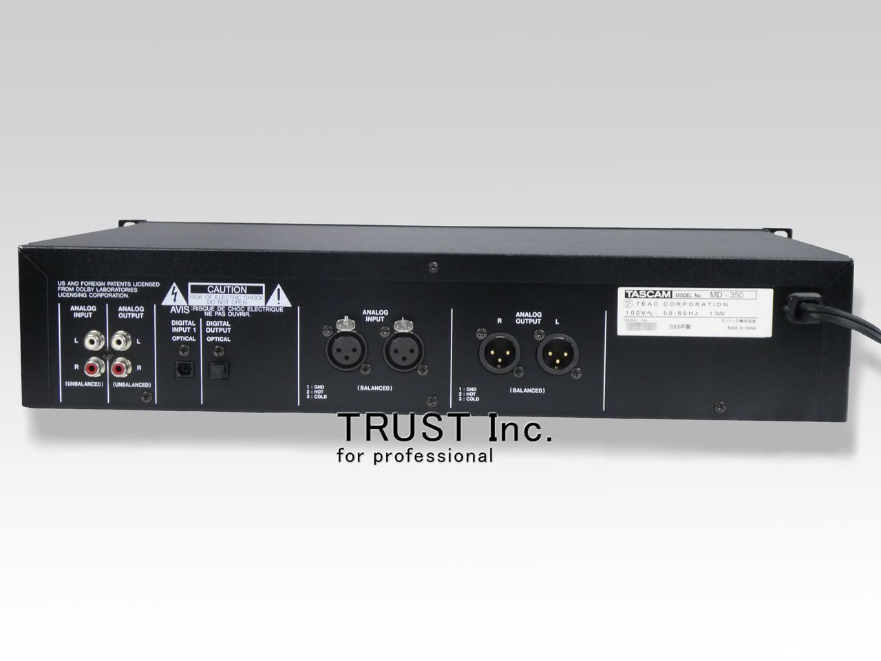 MD-350 / MD Recorder【中古放送用・業務用 映像機器・音響機器の店