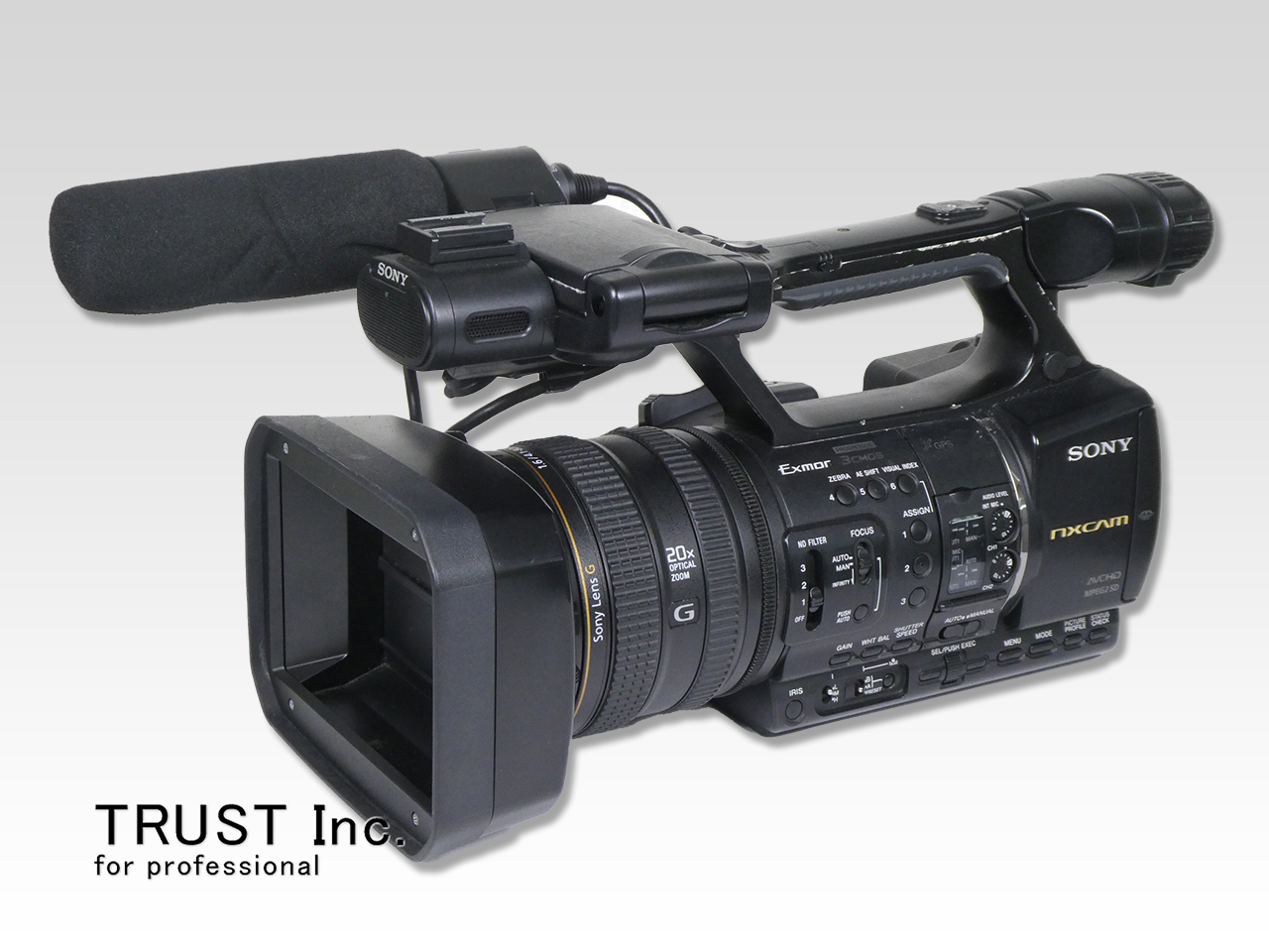 Hxr Nx5j Nxcam Camcorder 中古放送用 業務用 映像機器 音響機器の店 トラスト株式会社