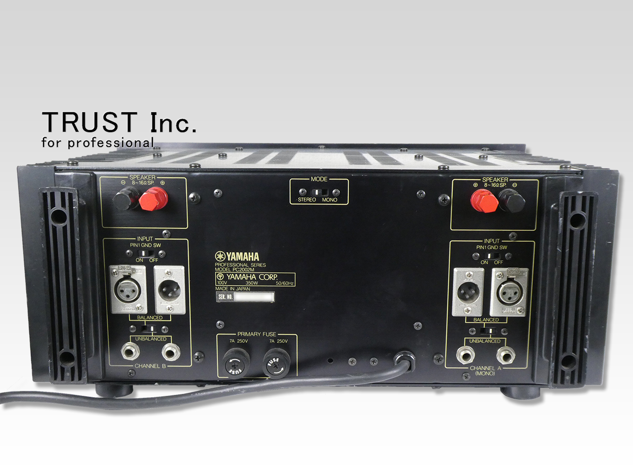 YAMAHA パワーアンプ 業務用 PC2002M PC2002M / Power Amplifier【中古