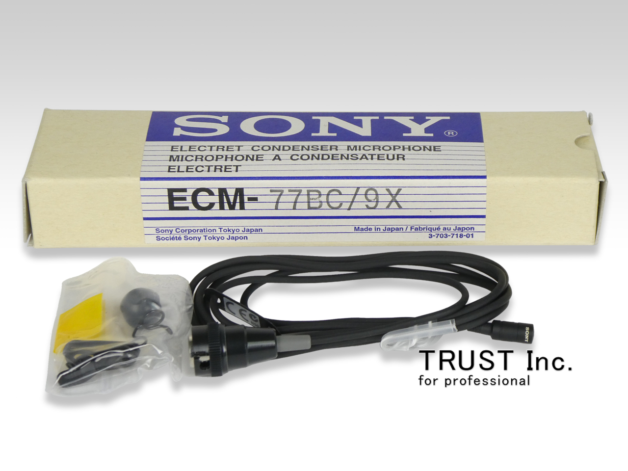 配信機器・PA機器・レコーディング機器 SONY ECM-77BC/9X ECM-77 | プロオーディオ | ソニー