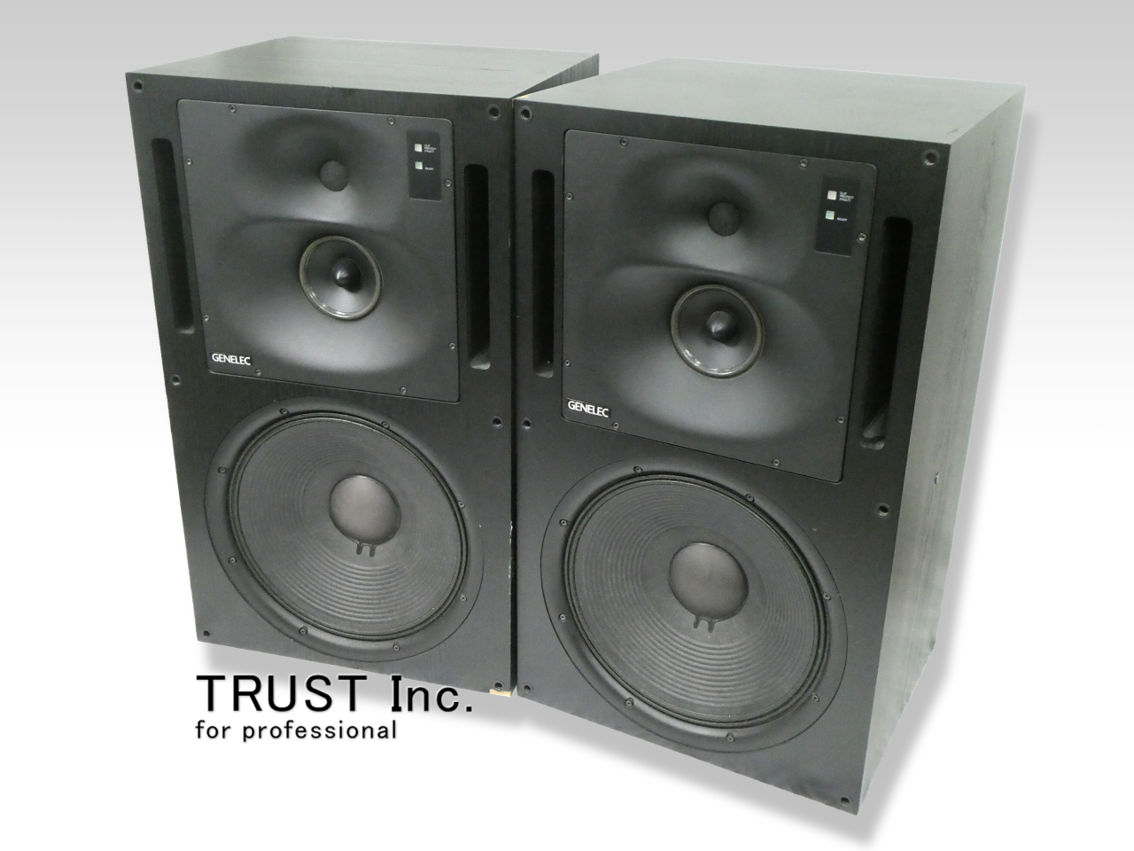 【音出し確認済】GENELEC 1038A 現状品　MODEL 1038A ① 音出し確認済】GENELEC 1038A ジェネレック スタジオモニター