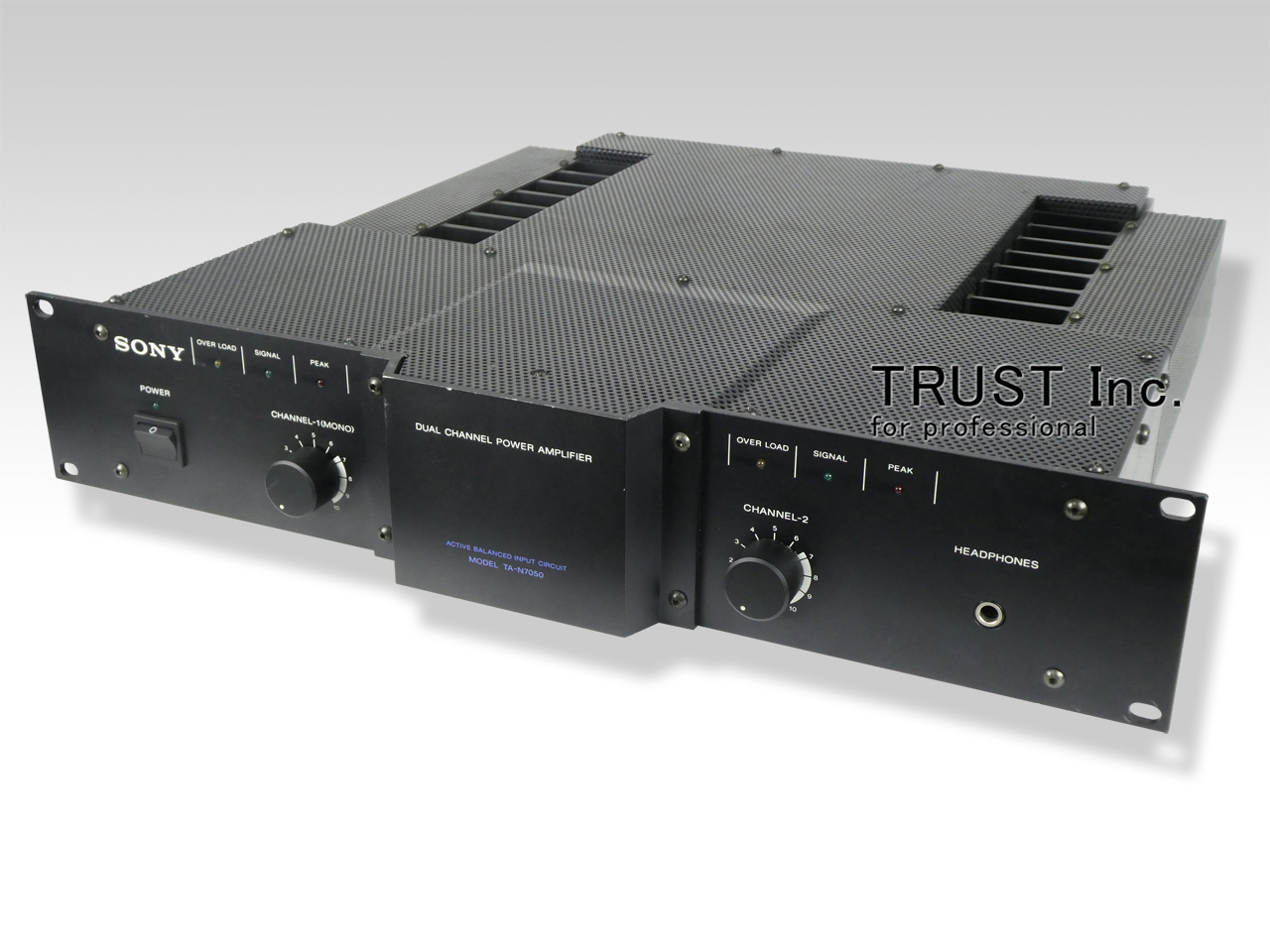 正規店仕入れの TA-N7050 / Dual Channel Powe Amplifier【中古放送用・業務用 アンプ