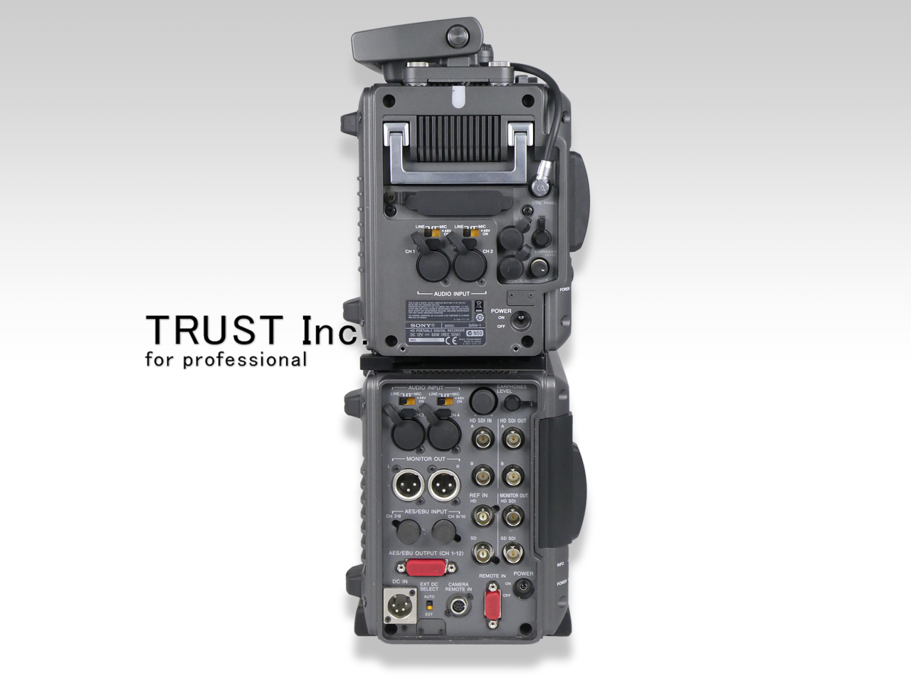 SONY HDCAM-SRレコーダー SRW-1　SRPC-1 *219255 SRW-1 HDCAM-SR Portable VTR