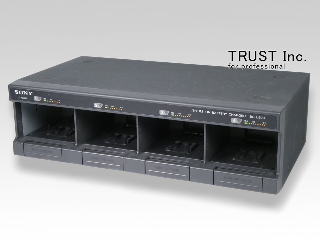 中古品Sony BC-L500 4本ハイスピード充電器