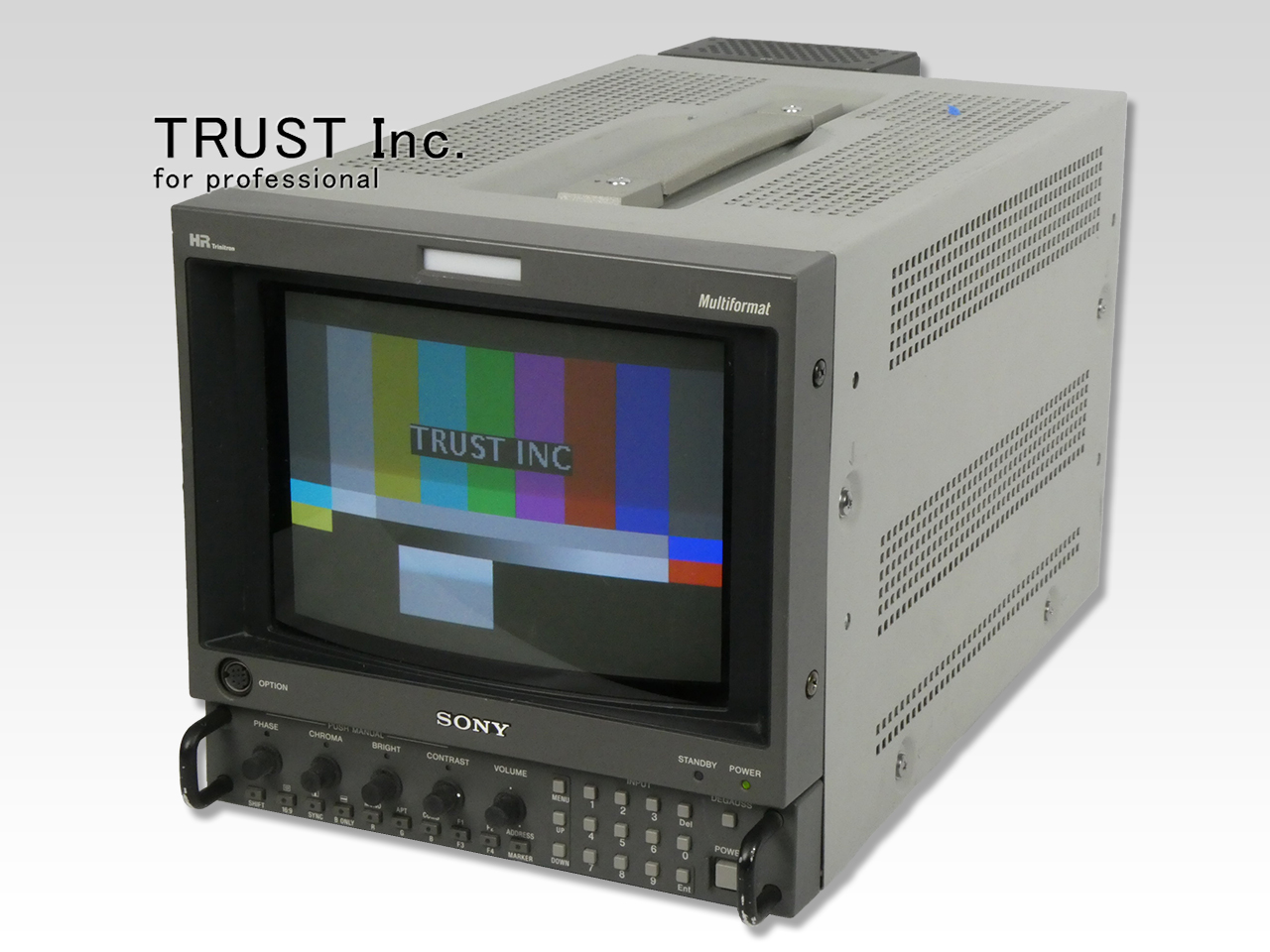 K93 SONY BVM-D9H5J 9型HRトリニトロンモニター BVM-D9H5J / 9inch Master Monitor【中古放送用・業務用 映像