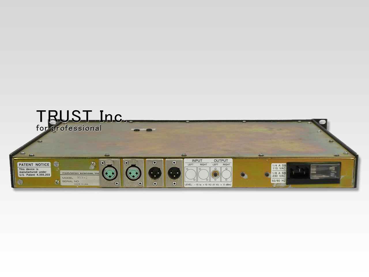 送120サイズ】MODULATION SCIENCES MYB-2 STEREO MAXX ステレオ
