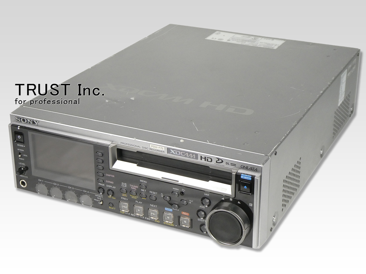 PDW-F75 / XDCAM HD Recorder【中古放送用・業務用 映像機器・音響機器