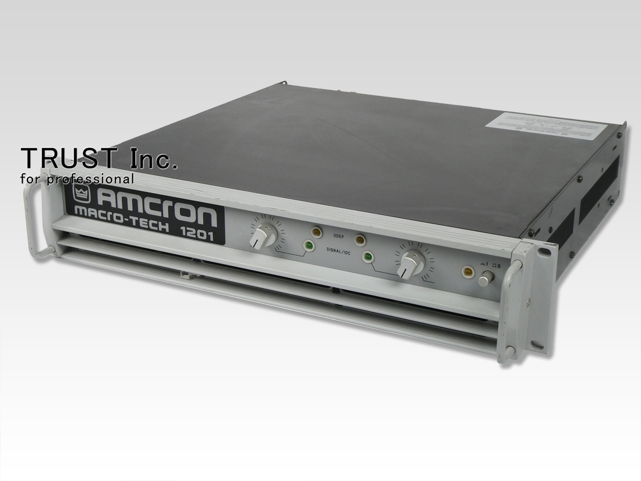 MACRO-TECH 1201 / Power Amplifier【中古放送用・業務用 映像機器・音響機器の店 - トラスト株式会社】