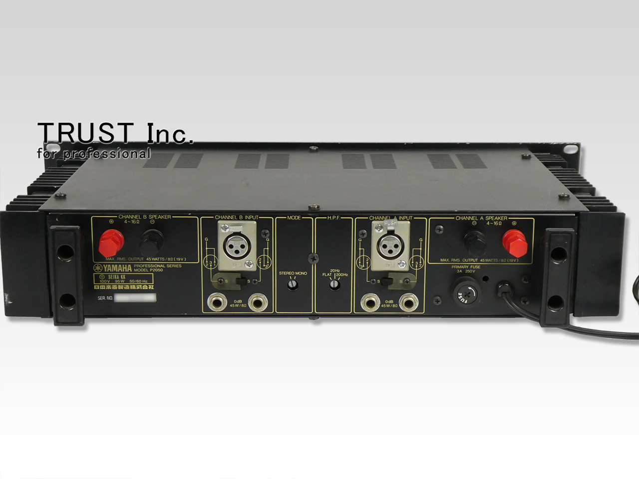 P2050 / Power Amplifier【中古放送用・業務用 映像機器・音響機器の店 