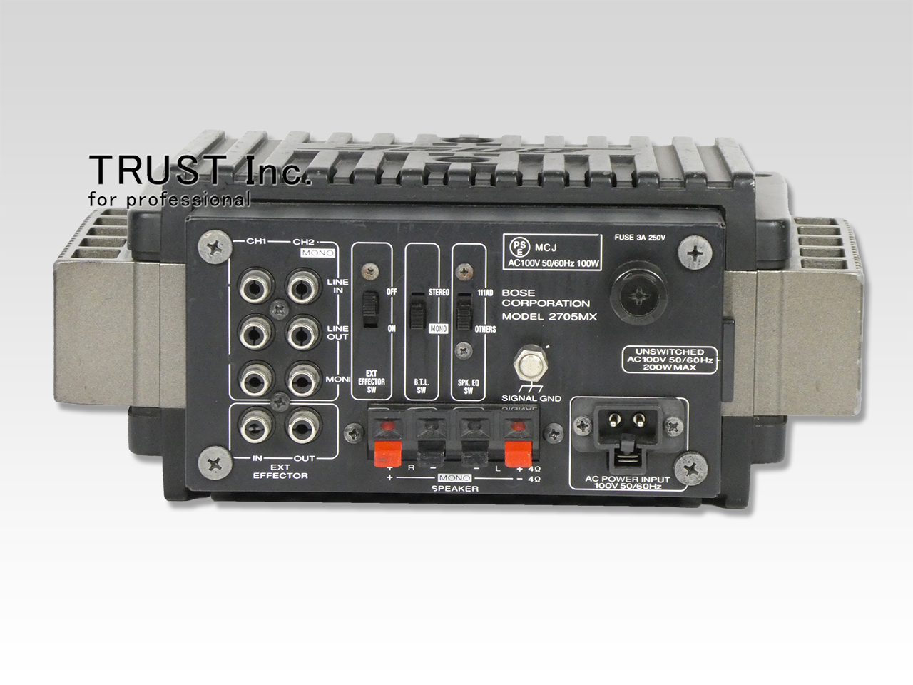 Bose 2705MX パワーアンプ BOSE 2705MX パワーアンプ