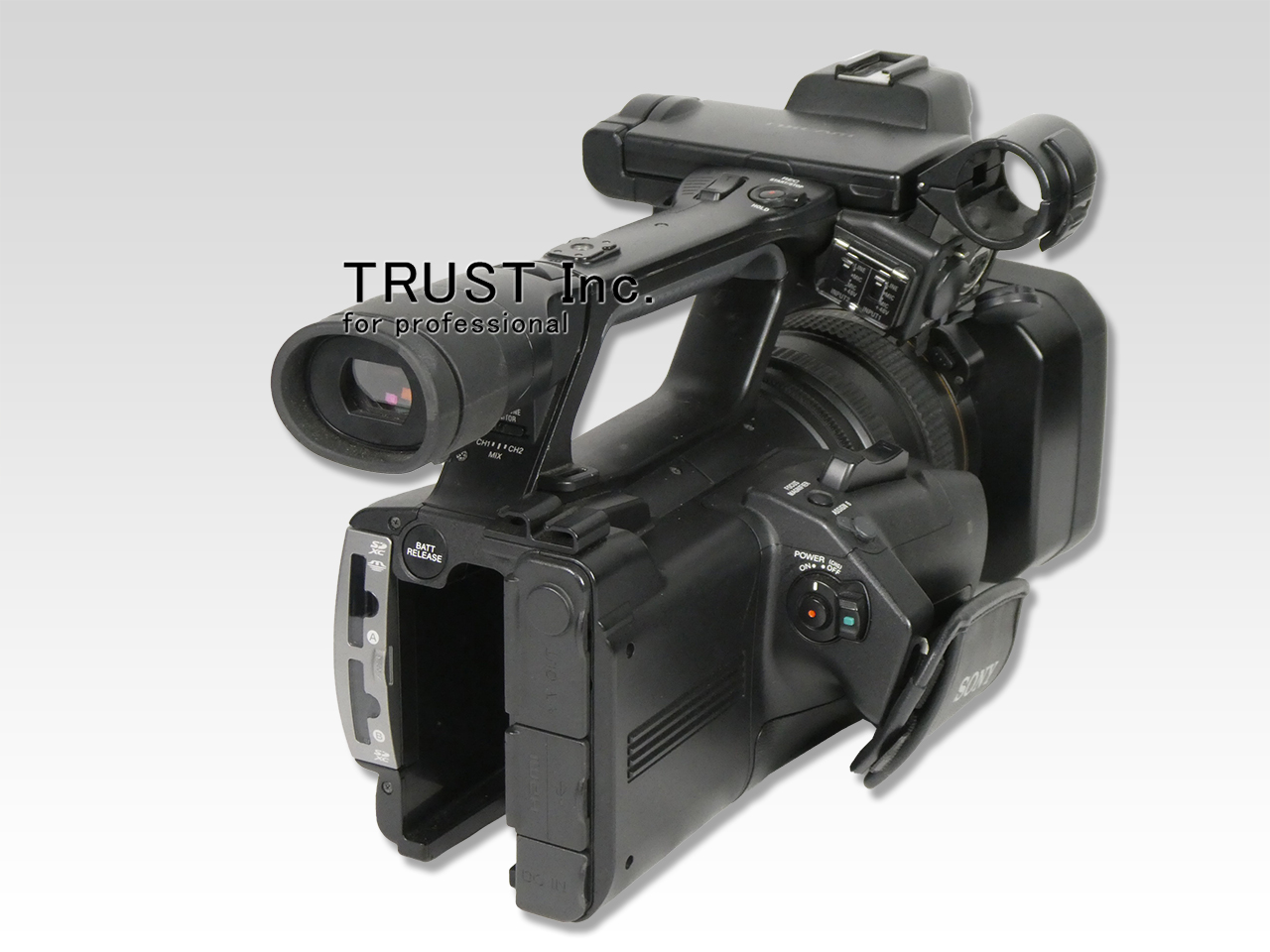 業務用ビデオカメラ Canon おもたい XHA1