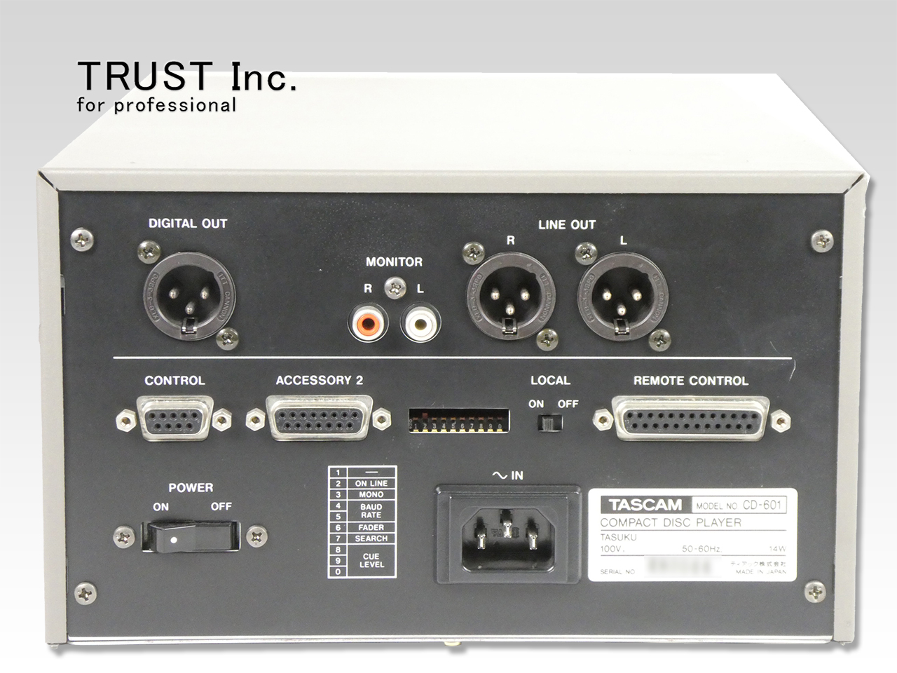 動作未確認 TASCAM アナログミキサー MODEL NO.424MKⅢ