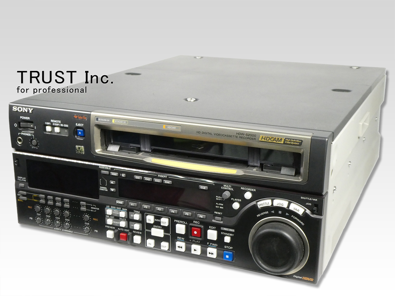 SONY / ソニー HD DIGITAL VIDEOCASSETTE RECORDER HDW S HDCAM