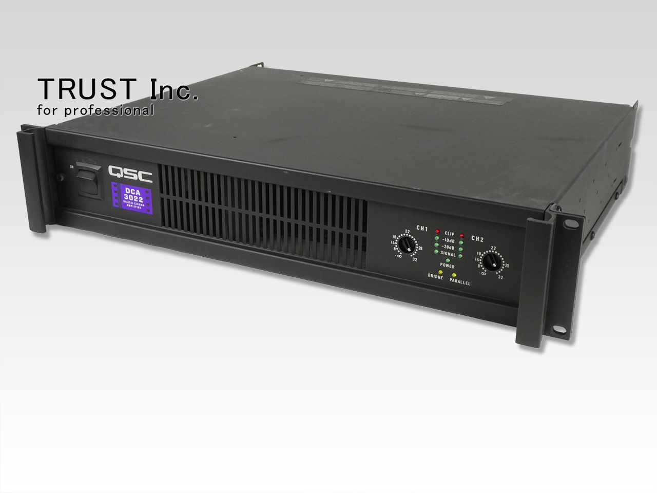 QSC DCA3022 2チャンネルパワーアンプ QSC DCA 3022 2-Channel Power Amplifier – Strong Technical