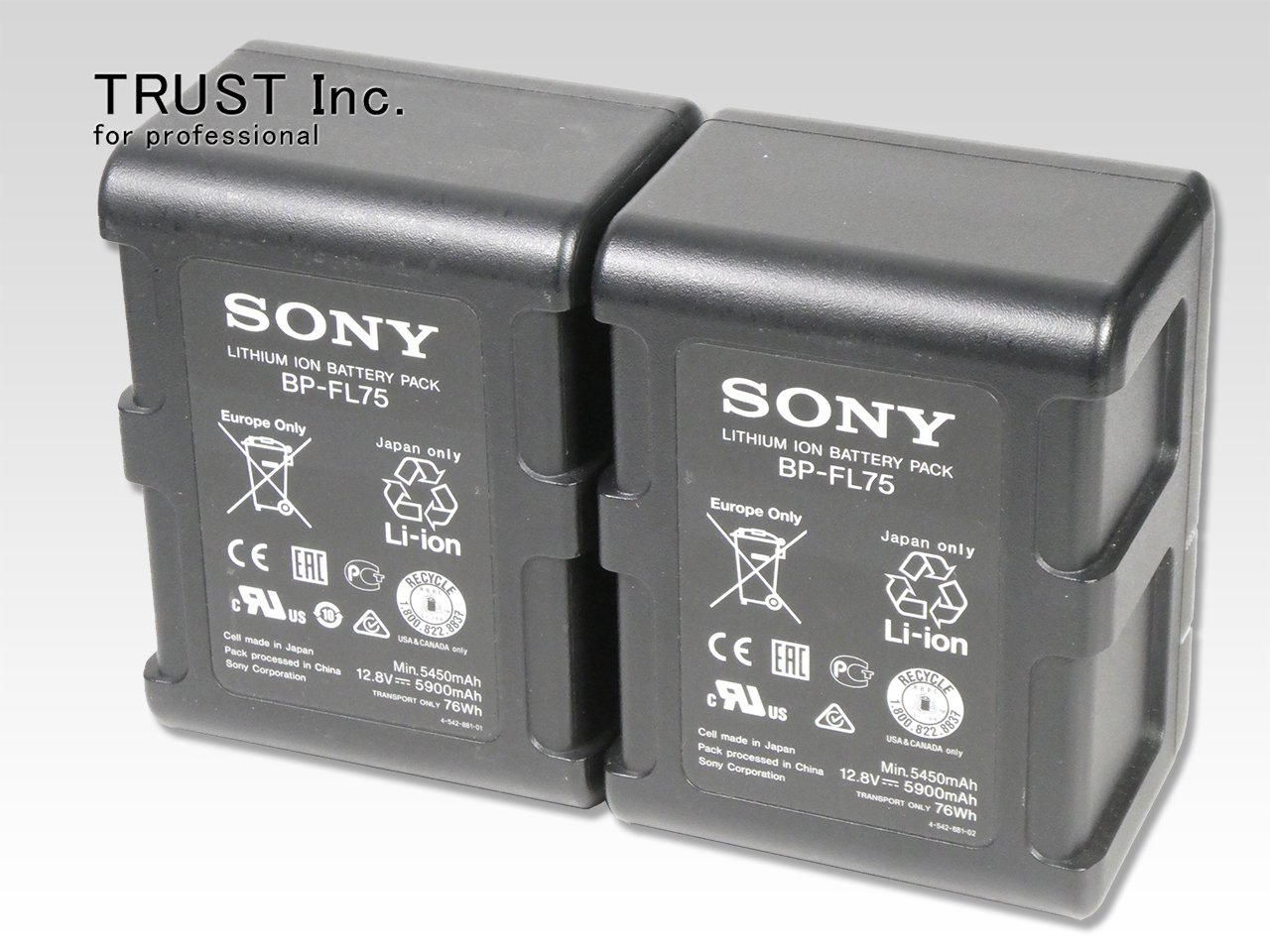 【7個セット】SONY BP-GL95A バッテリー 7個セット】SONY BP-GL95A バッテリー