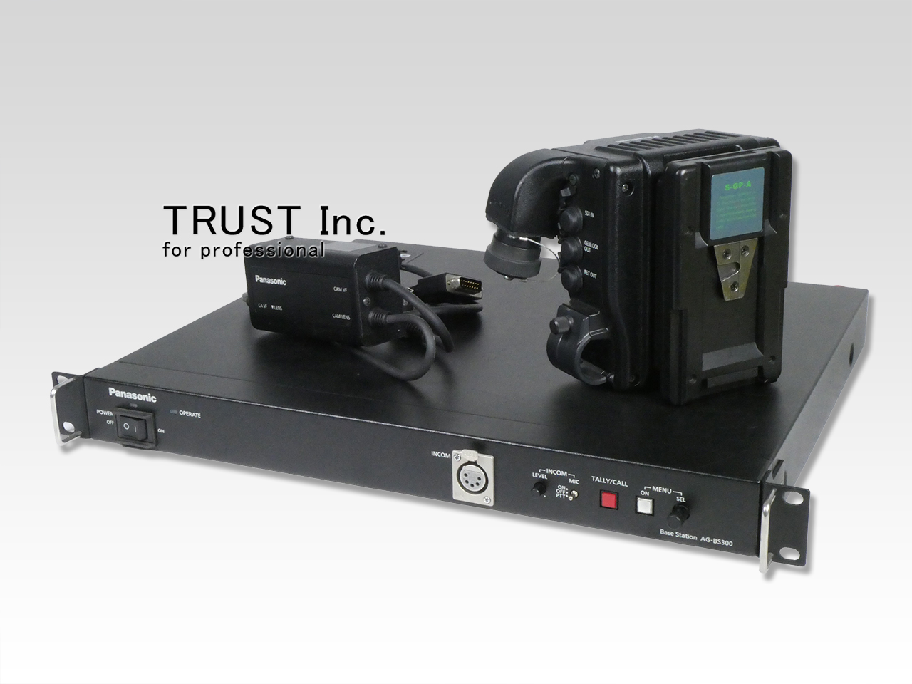 AG-BS300 + AG-CA300G / BaseStation + Camera Adaptor【中古放送用・業務用 映像機器・音響機器 ...