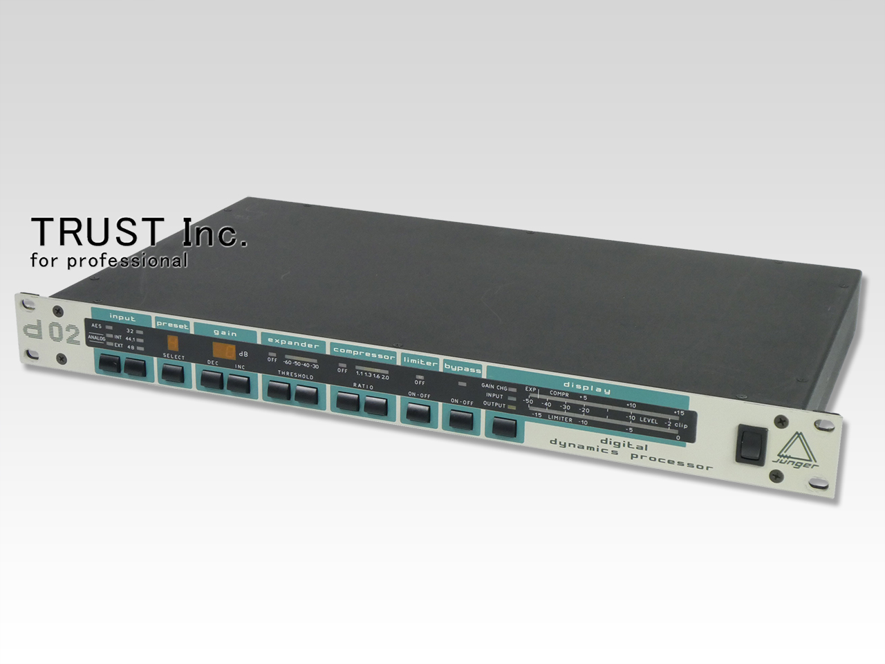 d02 / Digital Dynamics Processor/20bit A/D Converter【中古 d02 / Digital Dynamics Processor/20bit A/D Converter【中古