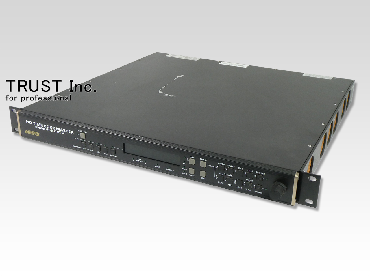 HD9010TM / HD Time Code Generator/Reader【中古放送用・業務用 HD9010TM / HD Time Code Generator/Reader【中古放送用・業務用