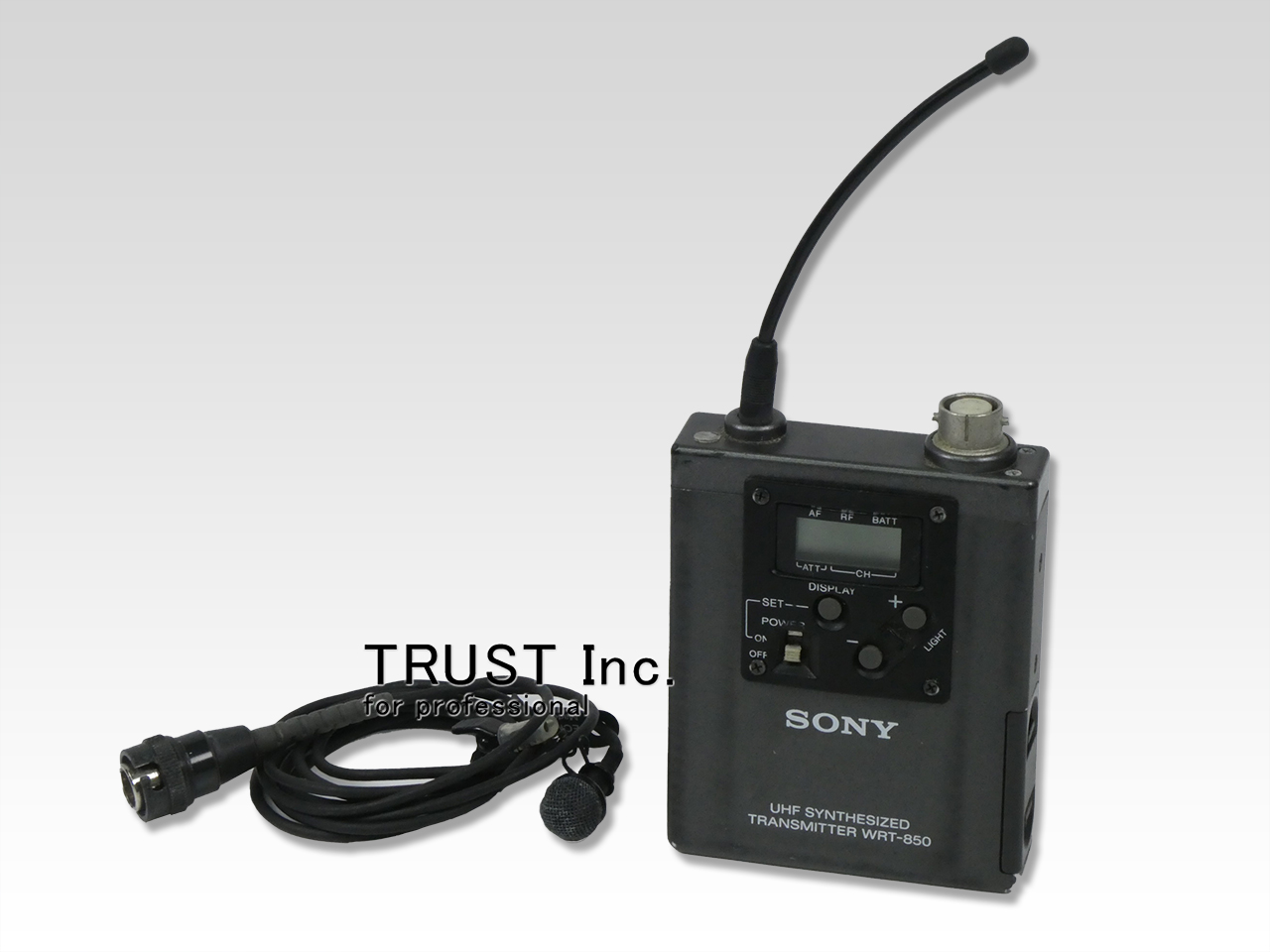 SONY ソニー WRT-822 ワイヤレストランスミッター マイク 送信機 ② SONY UHFシンセサイザートランスミッター WRT-822 #153044 【大人気