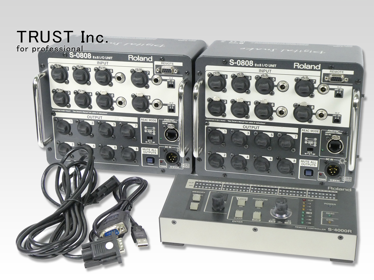 S-0808 / 8 x 8 Input / Output Unit【中古放送用・業務用 映像機器