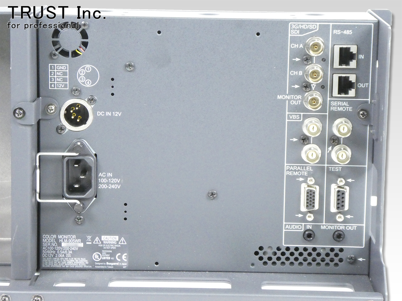 Ikegami HLM-920WR 9インチモニター Ikegami HLM-920WR 9