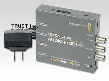 (Mini) Audio to SDI 4K